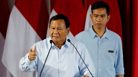 Indonesia's Prabowo on track for presidential majority -survey
